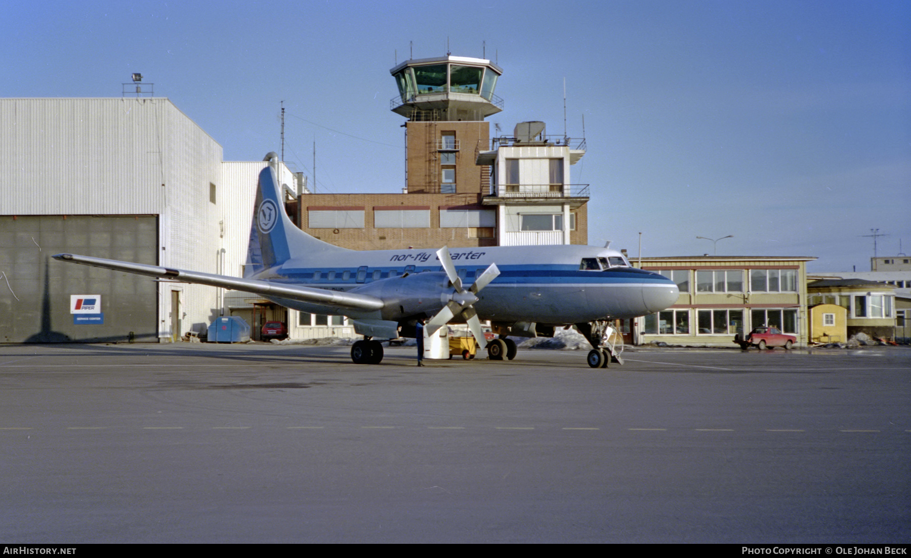 Aircraft Photo of LN-BWG | Convair 580 | Nor-Fly Charter | AirHistory.net #598871