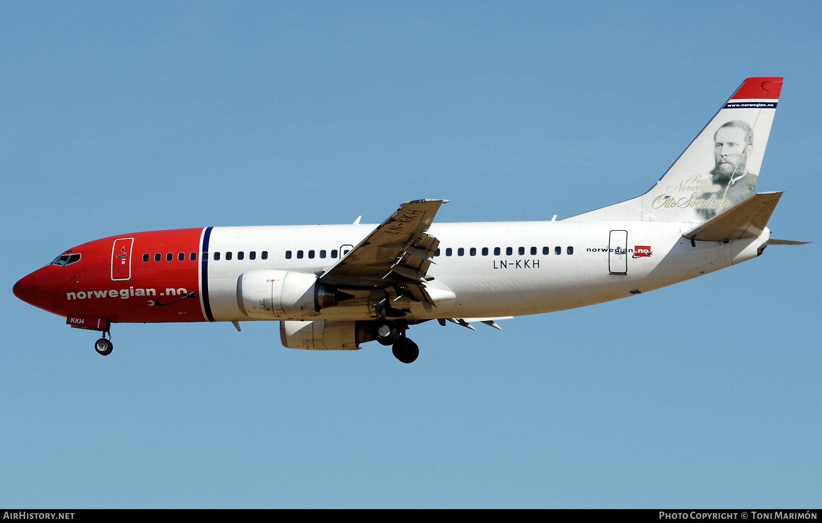 Aircraft Photo of LN-KKH | Boeing 737-3K2 | Norwegian | AirHistory.net #598880