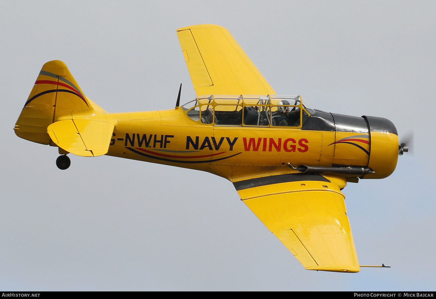Aircraft Photo of G-NWHF | North American Harvard Mk4 | Navy Wings | AirHistory.net #598892