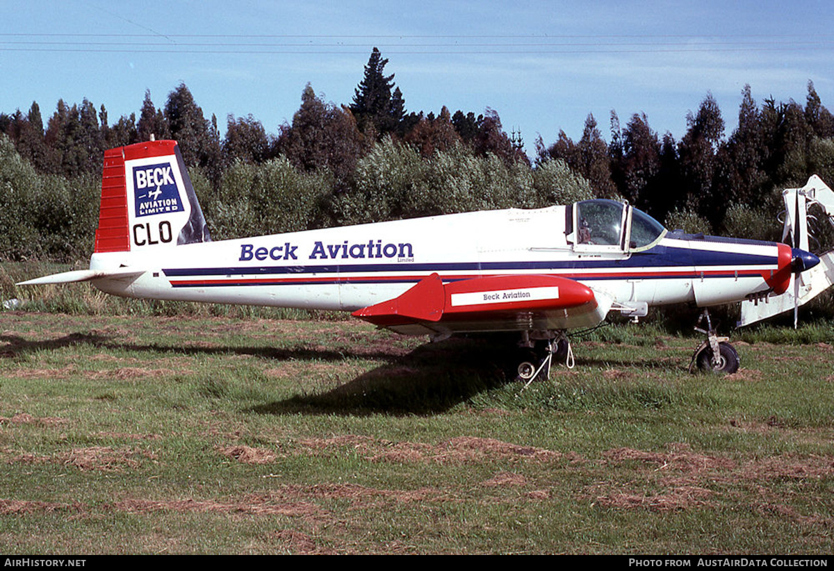 Aircraft Photo of ZK-CLO / CLO | Fletcher FU-24-950M | Beck Aviation | AirHistory.net #598921
