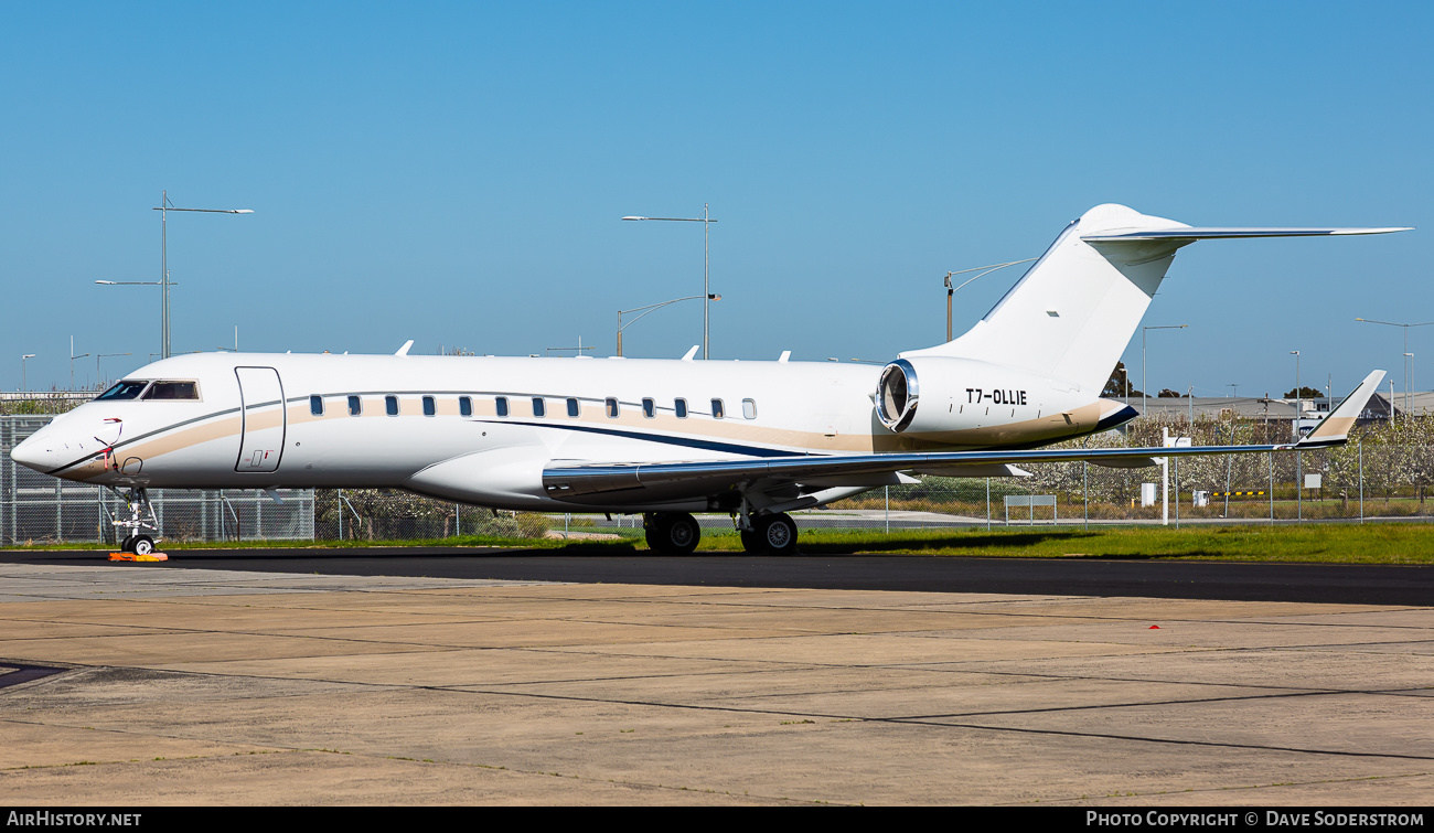 Aircraft Photo of T7-OLLIE | Bombardier Global 6500 (BD-700-1A10) | AirHistory.net #598926