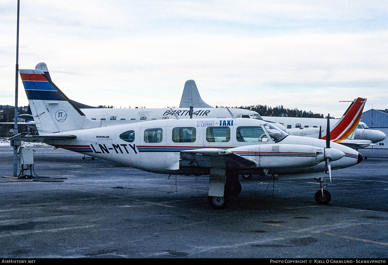 Aircraft Photo of LN-MTY | Piper PA-31-310 Navajo C | Twin Taxi | AirHistory.net #598928