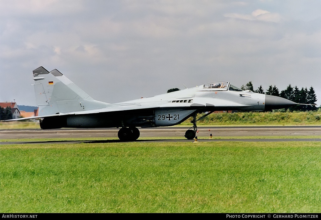 Aircraft Photo of 2921 | Mikoyan-Gurevich MiG-29G (9-12A) | Germany - Air Force | AirHistory.net #598935