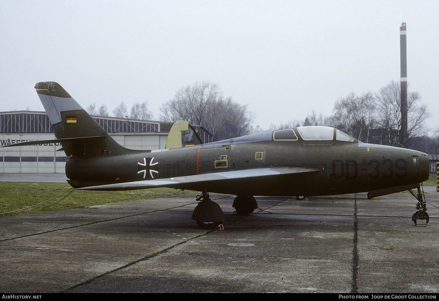 Aircraft Photo of DD-339 | Republic F-84F Thunderstreak | Germany - Air Force | AirHistory.net #598948