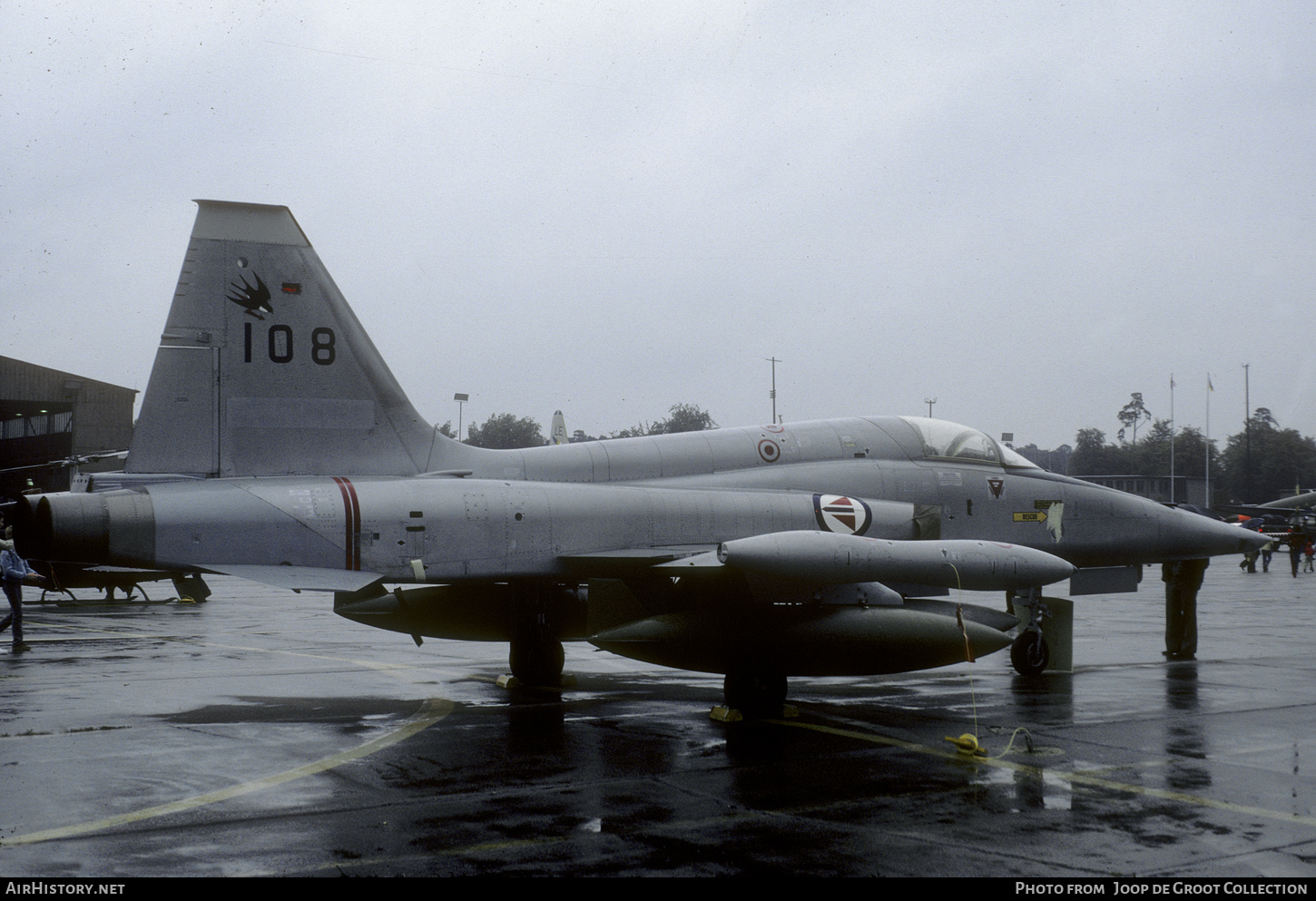 Aircraft Photo of 108 | Northrop RF-5A(G) Freedom Fighter | Norway - Air Force | AirHistory.net #598960