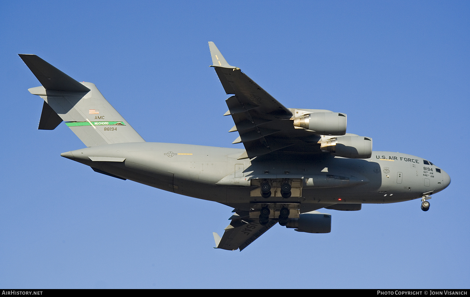 Aircraft Photo of 08-8194 / 88194 | Boeing C-17A Globemaster III | USA - Air Force | AirHistory.net #598968