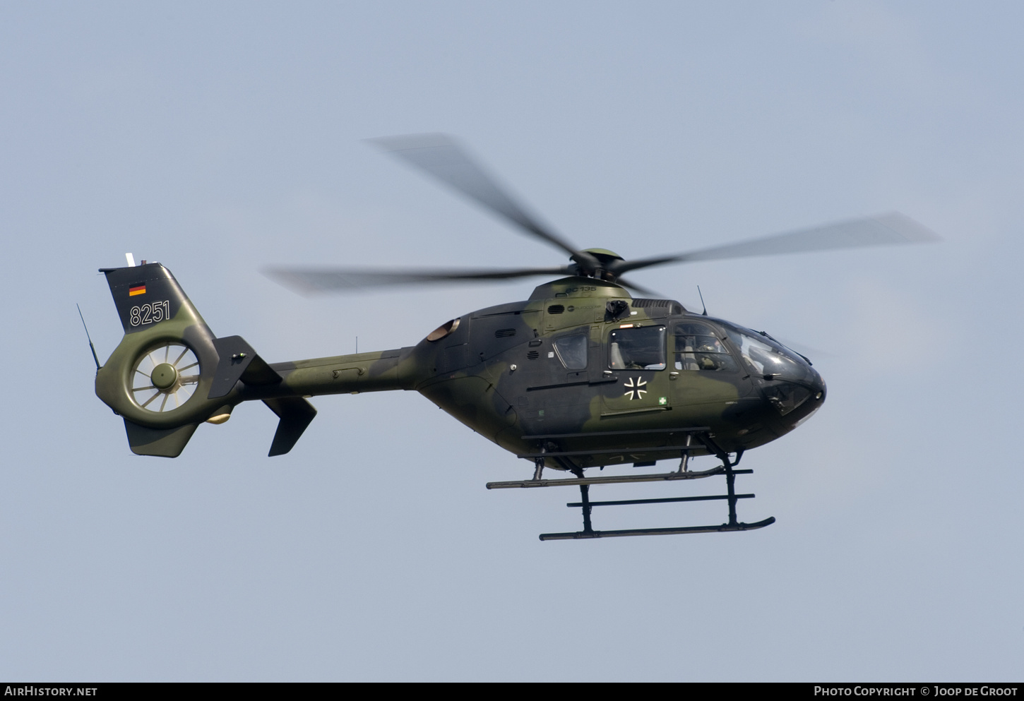 Aircraft Photo of 8251 | Eurocopter EC-135T-1 | Germany - Army | AirHistory.net #598976