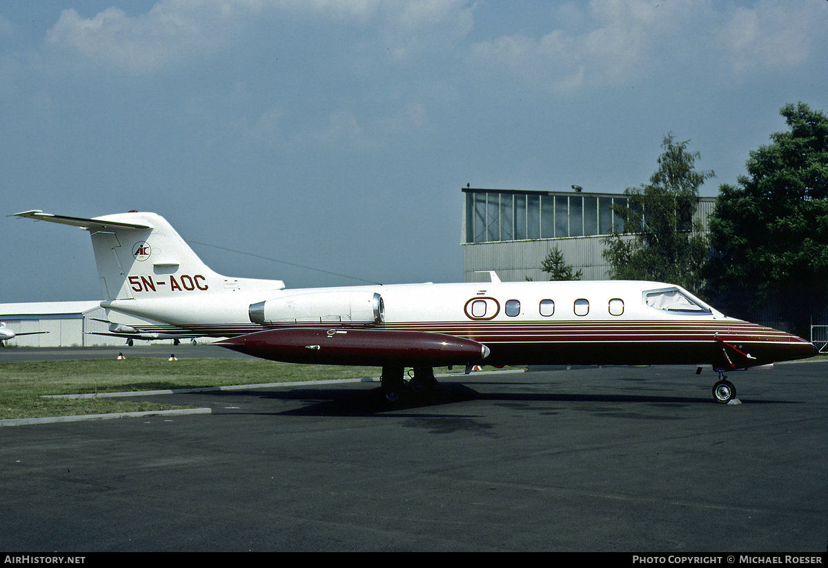 Aircraft Photo of 5N-AOC | Gates Learjet 25D | AIC | AirHistory.net #598987