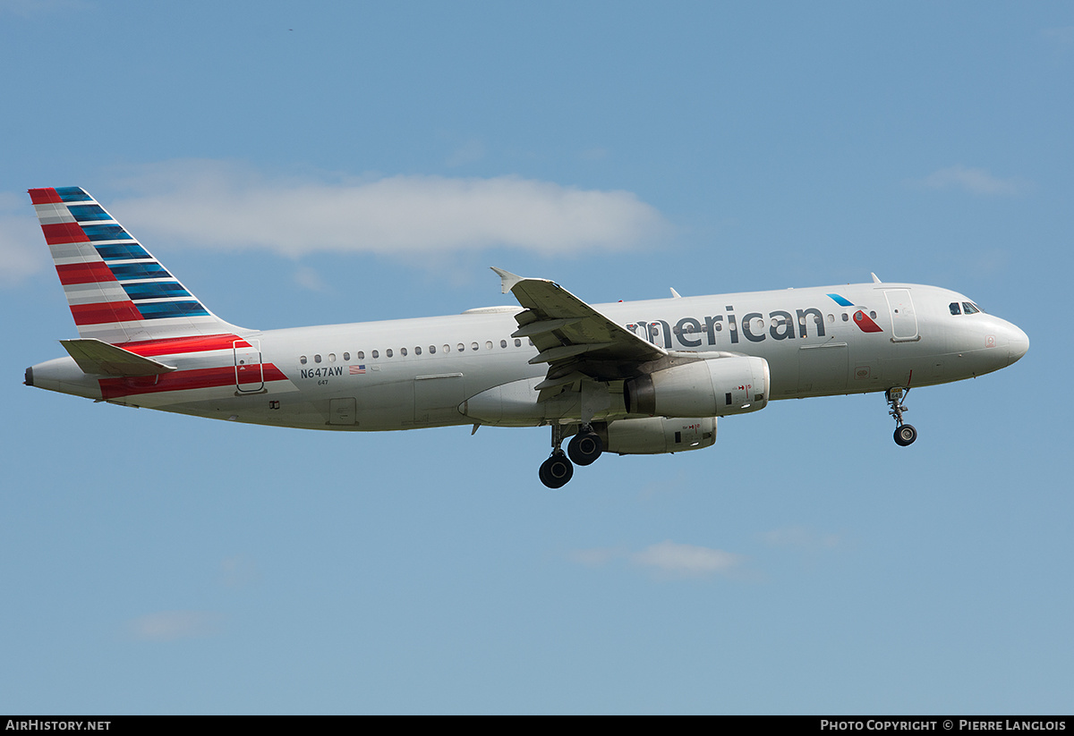 Aircraft Photo of N647AW | Airbus A320-232 | American Airlines | AirHistory.net #598991