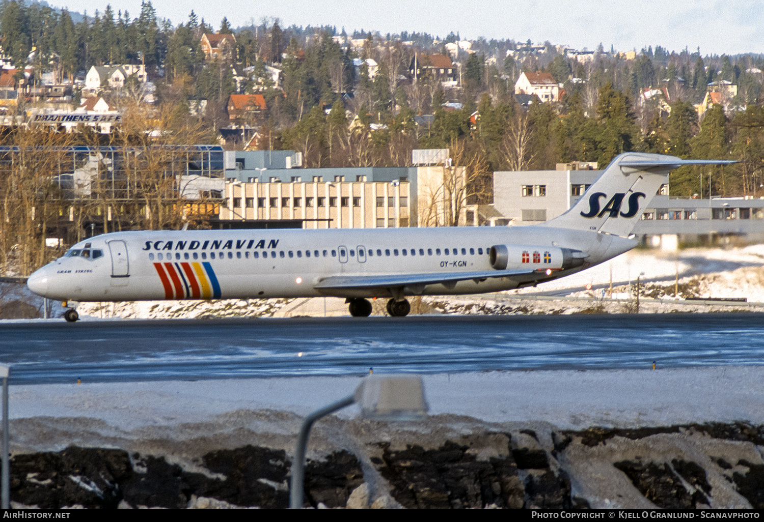 Aircraft Photo of OY-KGN | McDonnell Douglas DC-9-41 | Scandinavian Airlines - SAS | AirHistory.net #598992