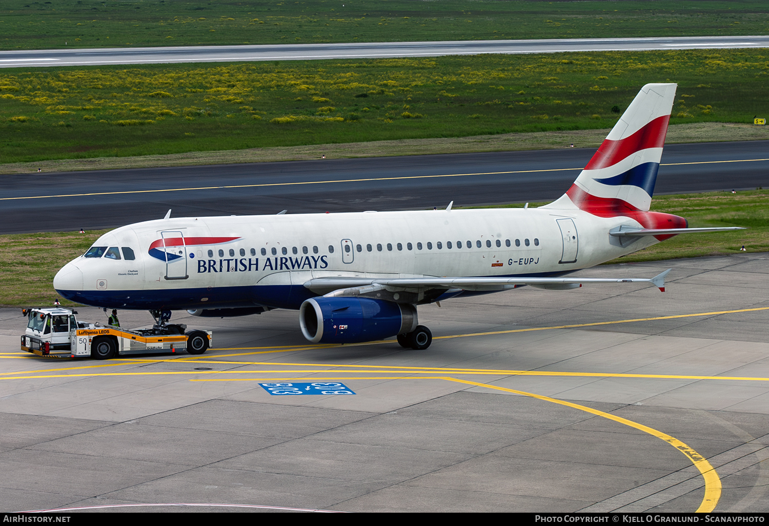 Aircraft Photo of G-EUPJ | Airbus A319-131 | British Airways | AirHistory.net #599001
