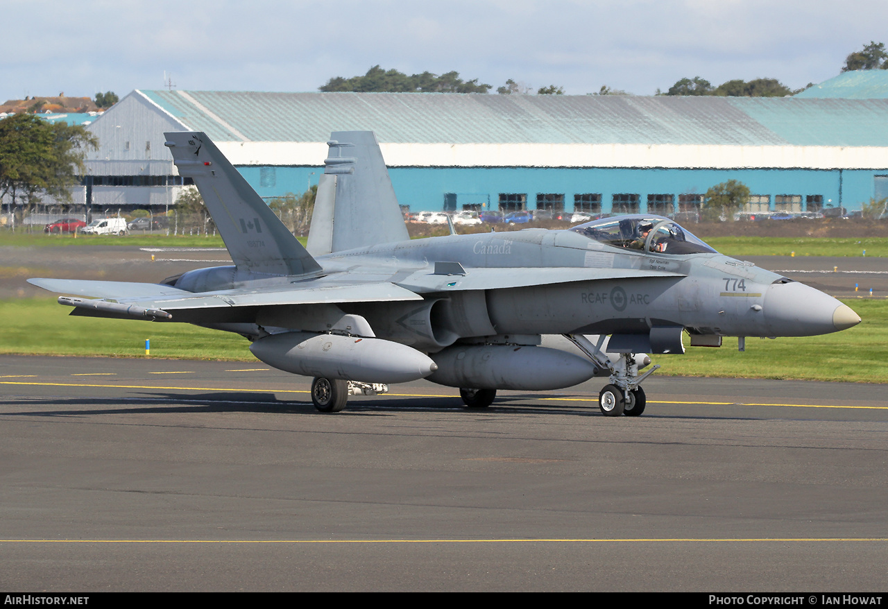 Aircraft Photo of 188774 | McDonnell Douglas CF-188A Hornet | Canada - Air Force | AirHistory.net #599004