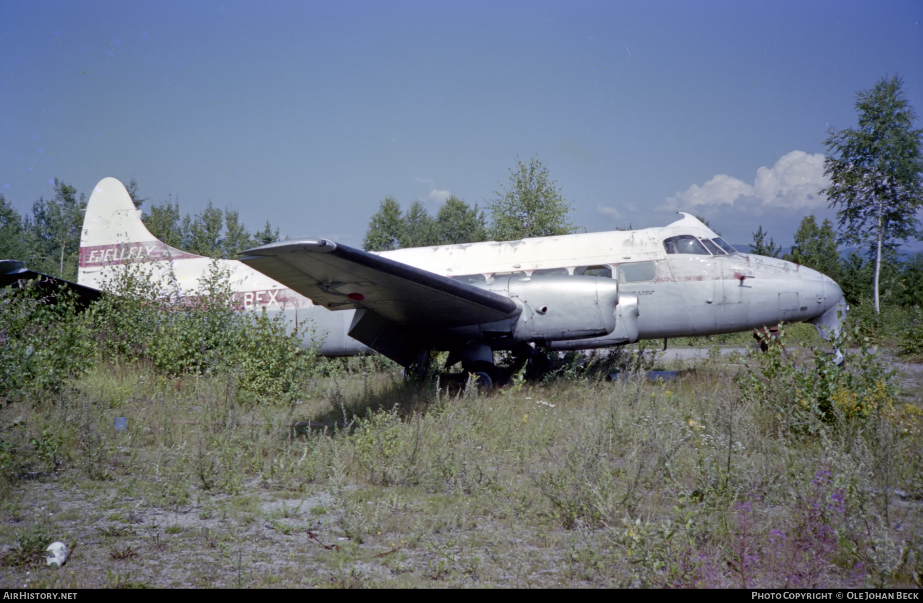 Aircraft Photo of LN-BFX | De Havilland D.H. 114 Heron 1B | Fjellfly | AirHistory.net #599016