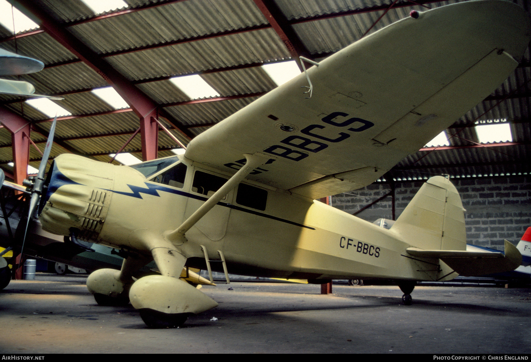 Aircraft Photo of F-BBCS / CF-BBCS | Stinson SR-10C Reliant | AirHistory.net #599026