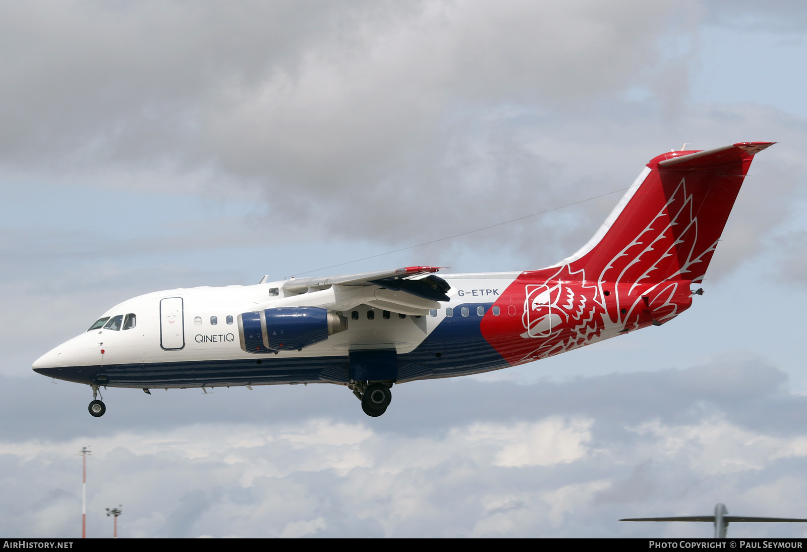 Aircraft Photo of G-ETPK | British Aerospace Avro 146-RJ70 | QinetiQ | AirHistory.net #599027