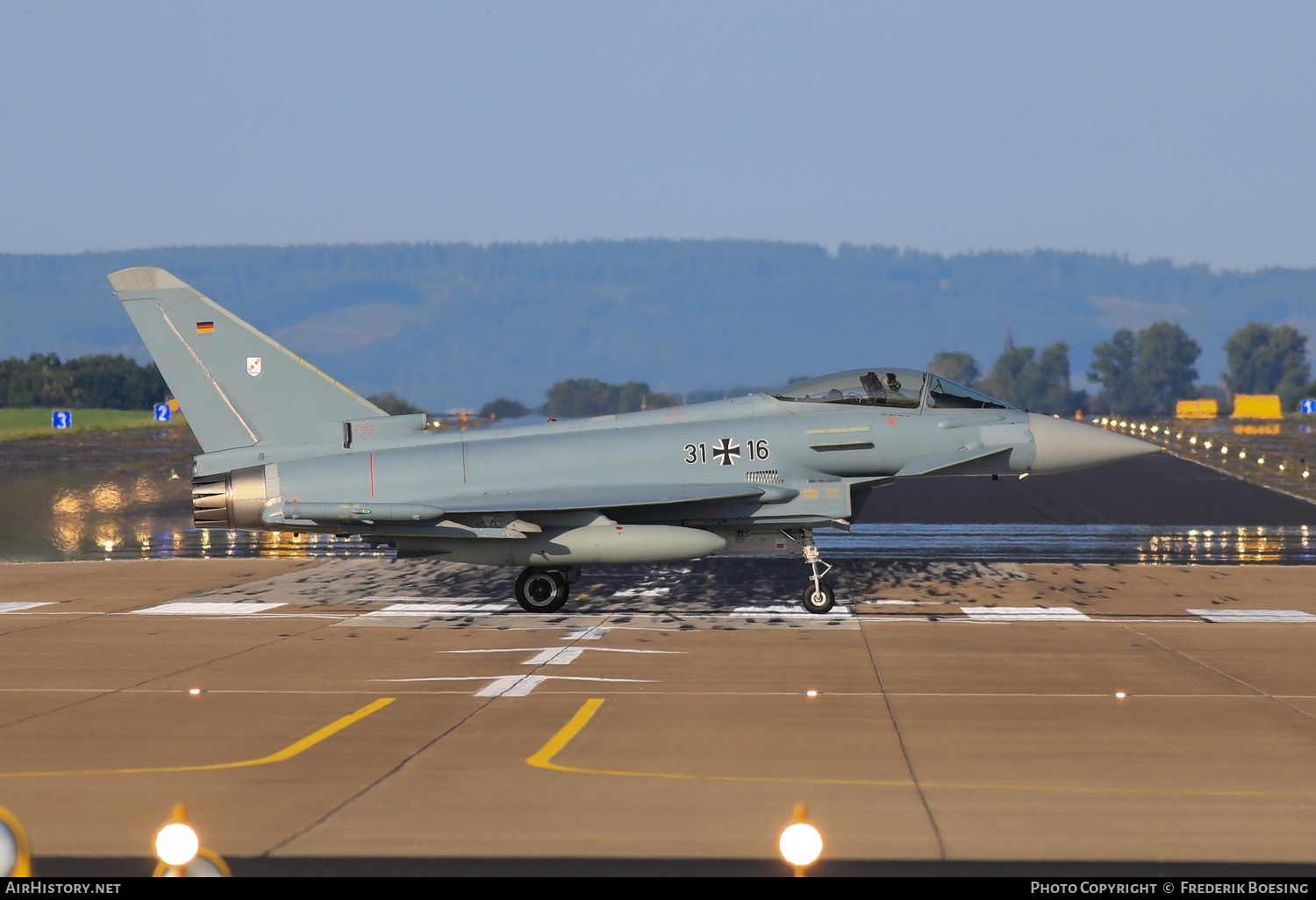 Aircraft Photo of 3116 | Eurofighter EF-2000 Typhoon S | Germany - Air Force | AirHistory.net #599034