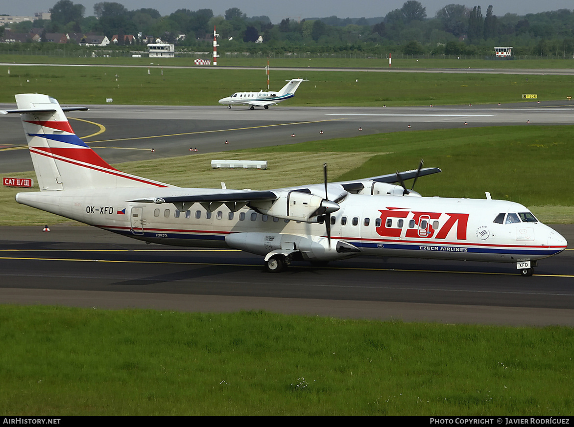 Aircraft Photo of OK-XFD | ATR ATR-72-201 | ČSA - Czech Airlines | AirHistory.net #599053