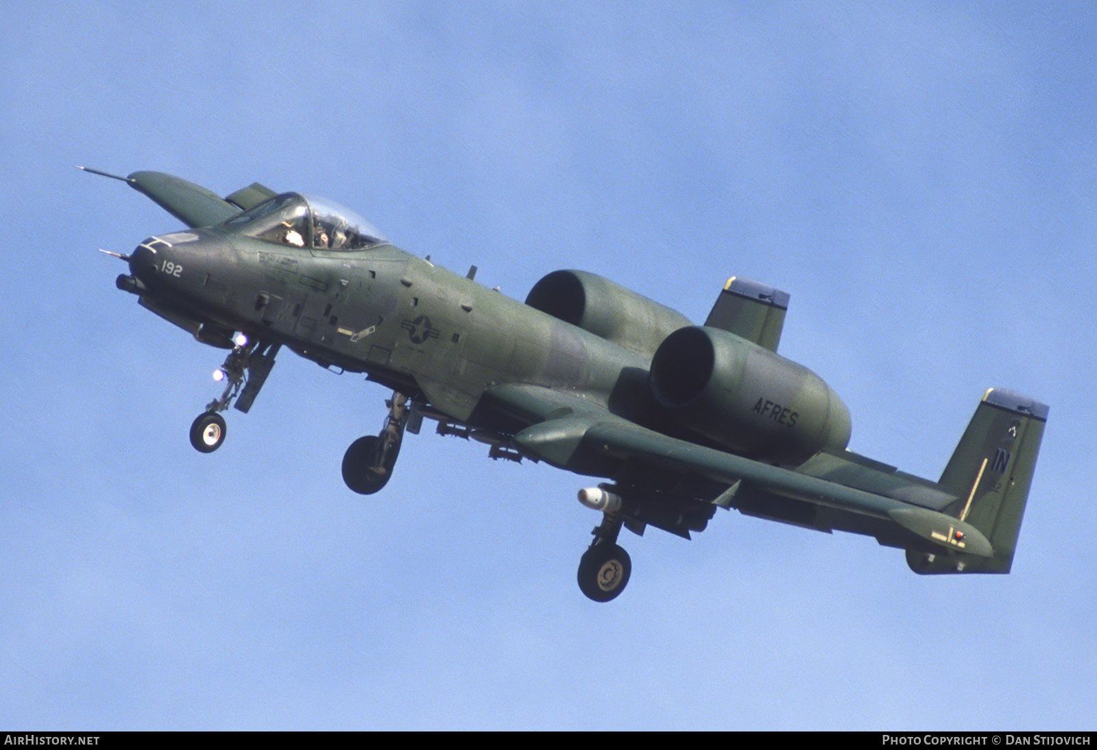 Aircraft Photo of 80-0192 / AF80-192 | Fairchild A-10A Thunderbolt II | USA - Air Force | AirHistory.net #599056