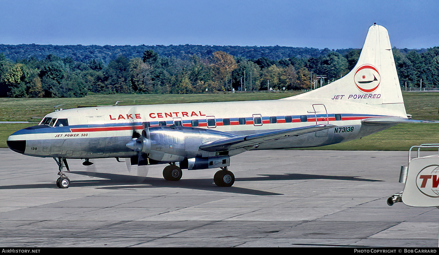 Aircraft Photo of N73138 | Convair 580 | Lake Central Airlines | AirHistory.net #599061