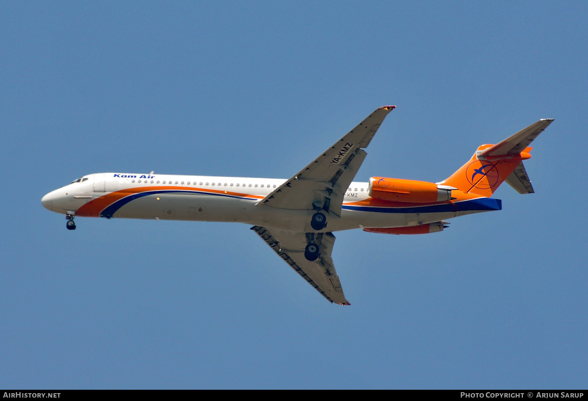 Aircraft Photo of YA-KMZ | McDonnell Douglas MD-87 (DC-9-87) | Kam Air | AirHistory.net #599062