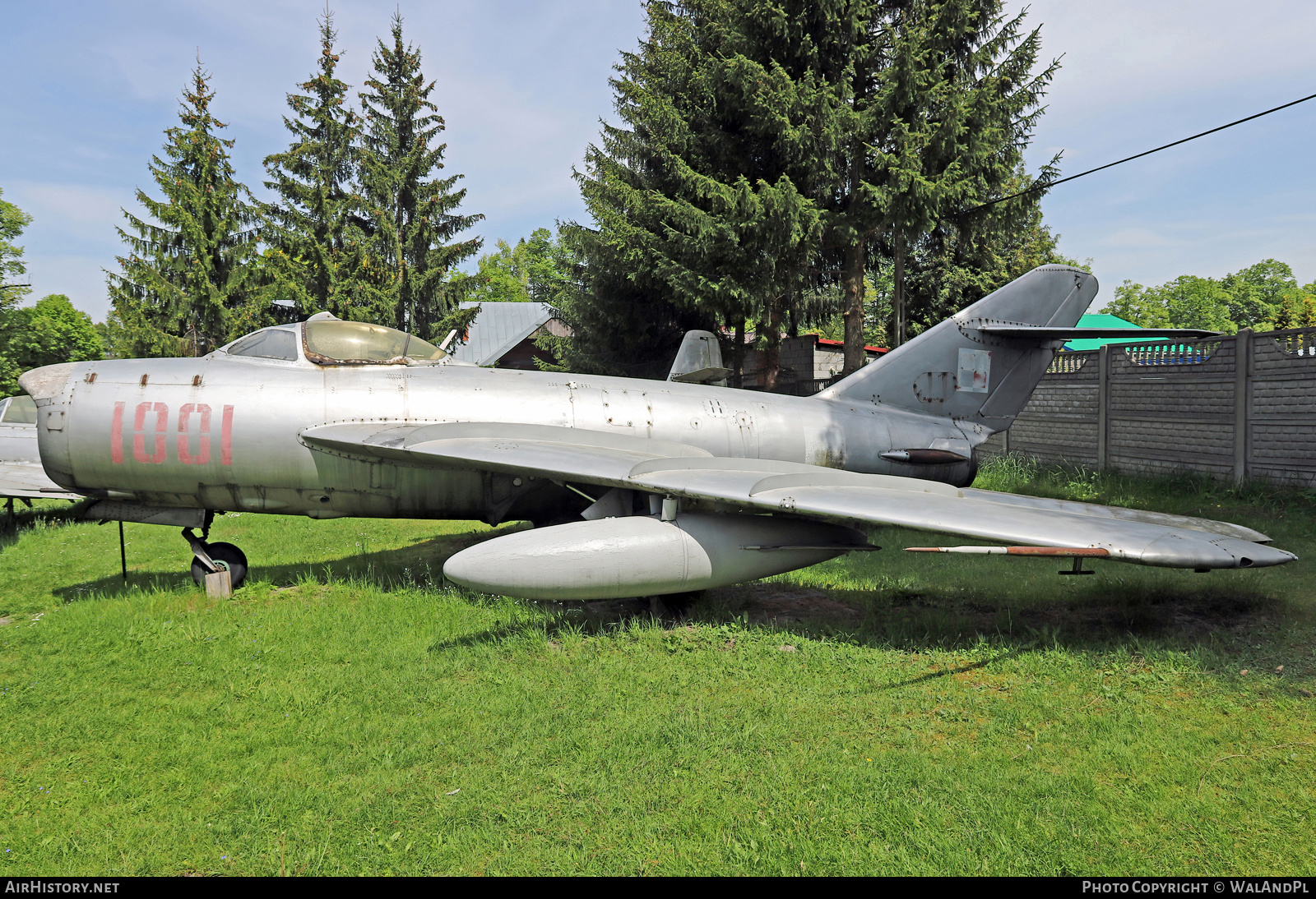 Aircraft Photo of 1001 | Mikoyan-Gurevich MiG-17PF | Poland - Air Force | AirHistory.net #599066