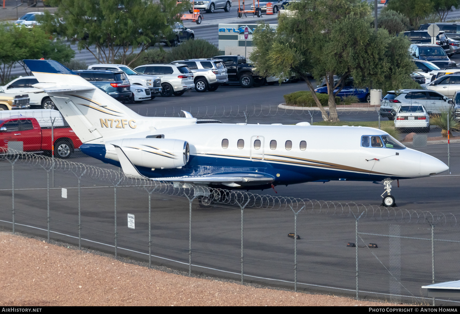 Aircraft Photo of N72FC | British Aerospace BAe-125-800B/XP | AirHistory.net #599090