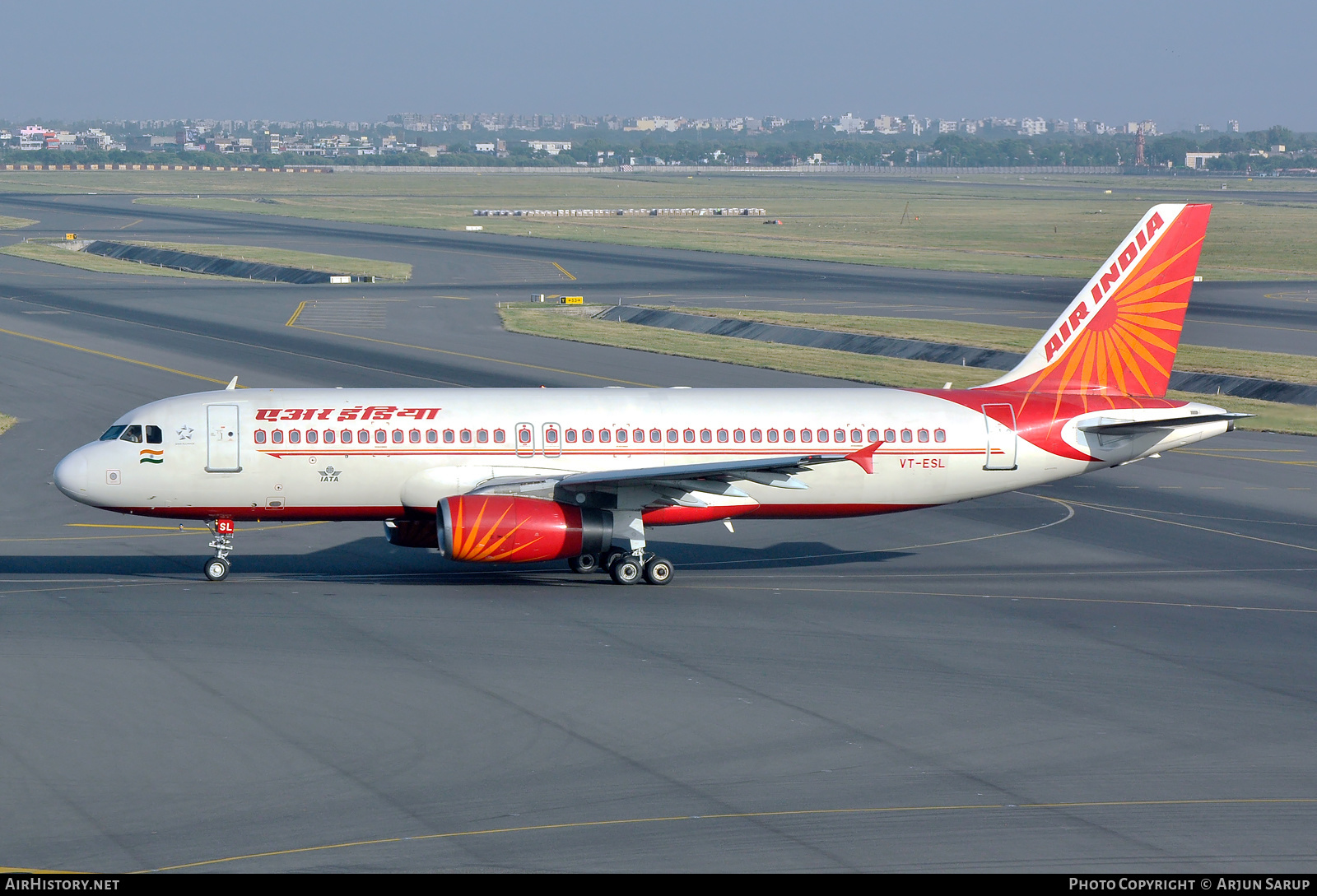 Aircraft Photo of VT-ESL | Airbus A320-231 | Air India | AirHistory.net #599097