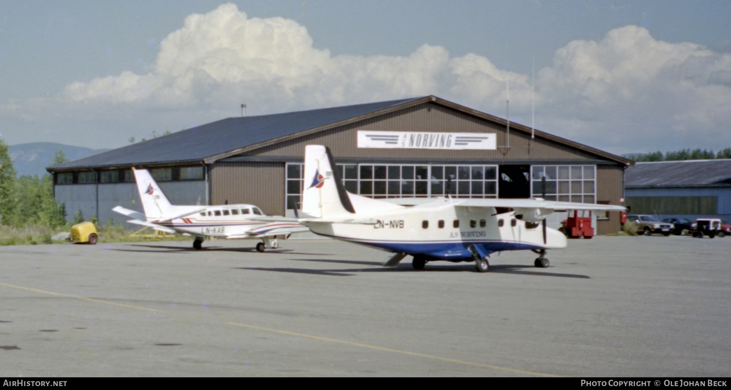 Aircraft Photo of LN-NVB | Dornier 228-100 | Norving | AirHistory.net #599099