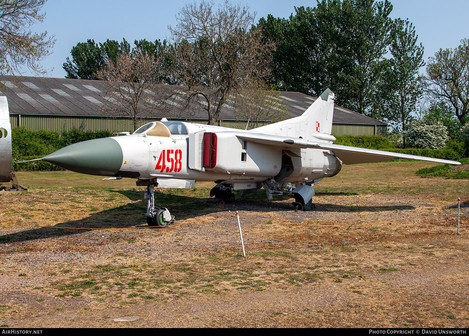 Aircraft Photo of 458 | Mikoyan-Gurevich MiG-23ML | Poland - Air Force | AirHistory.net #599113