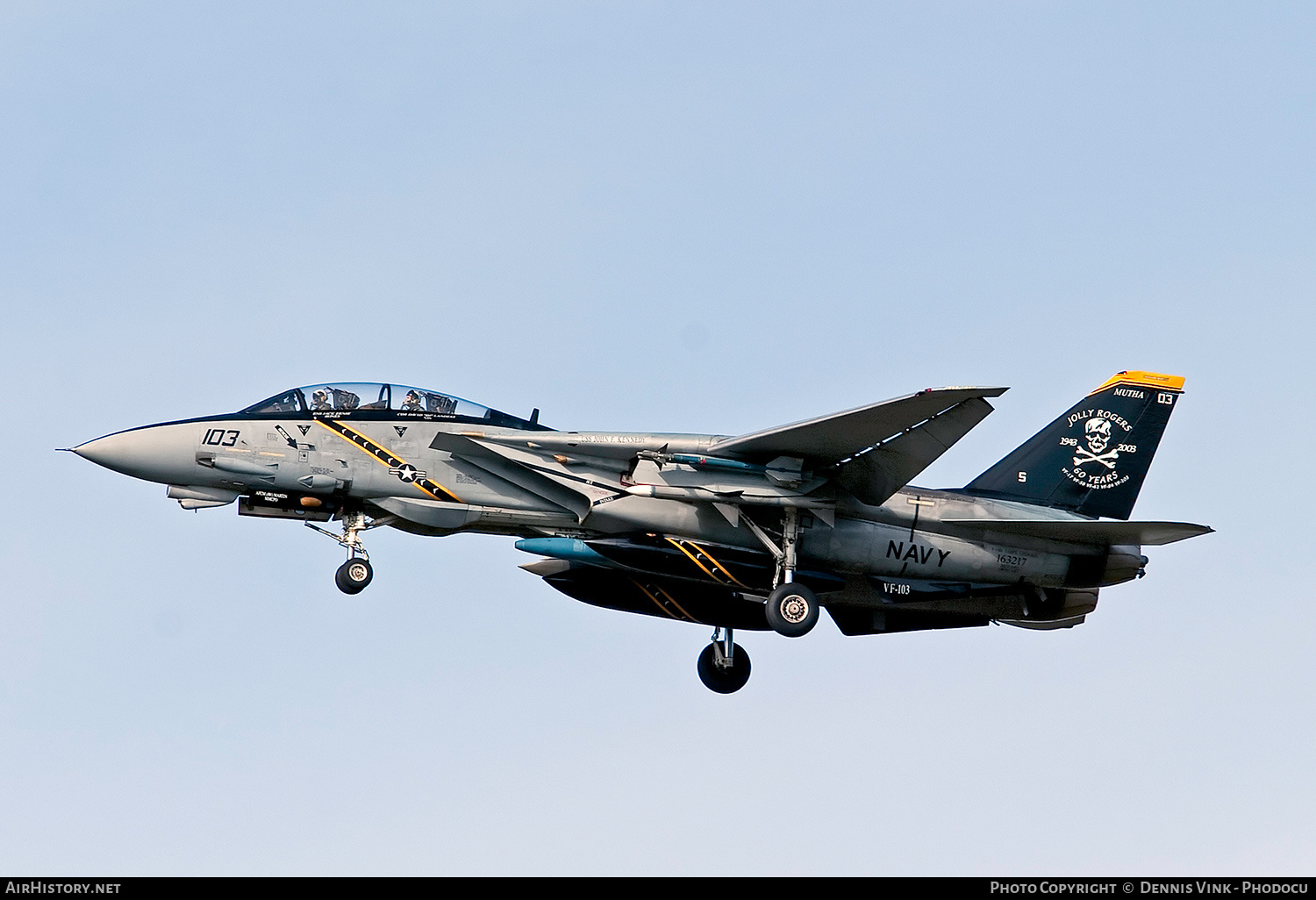 Aircraft Photo of 163217 | Grumman F-14B Tomcat | USA - Navy | AirHistory.net #599121