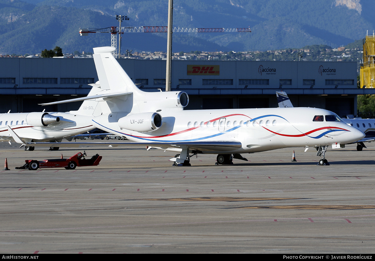 Aircraft Photo of LV-JQF | Dassault Falcon 7X | AirHistory.net #599122