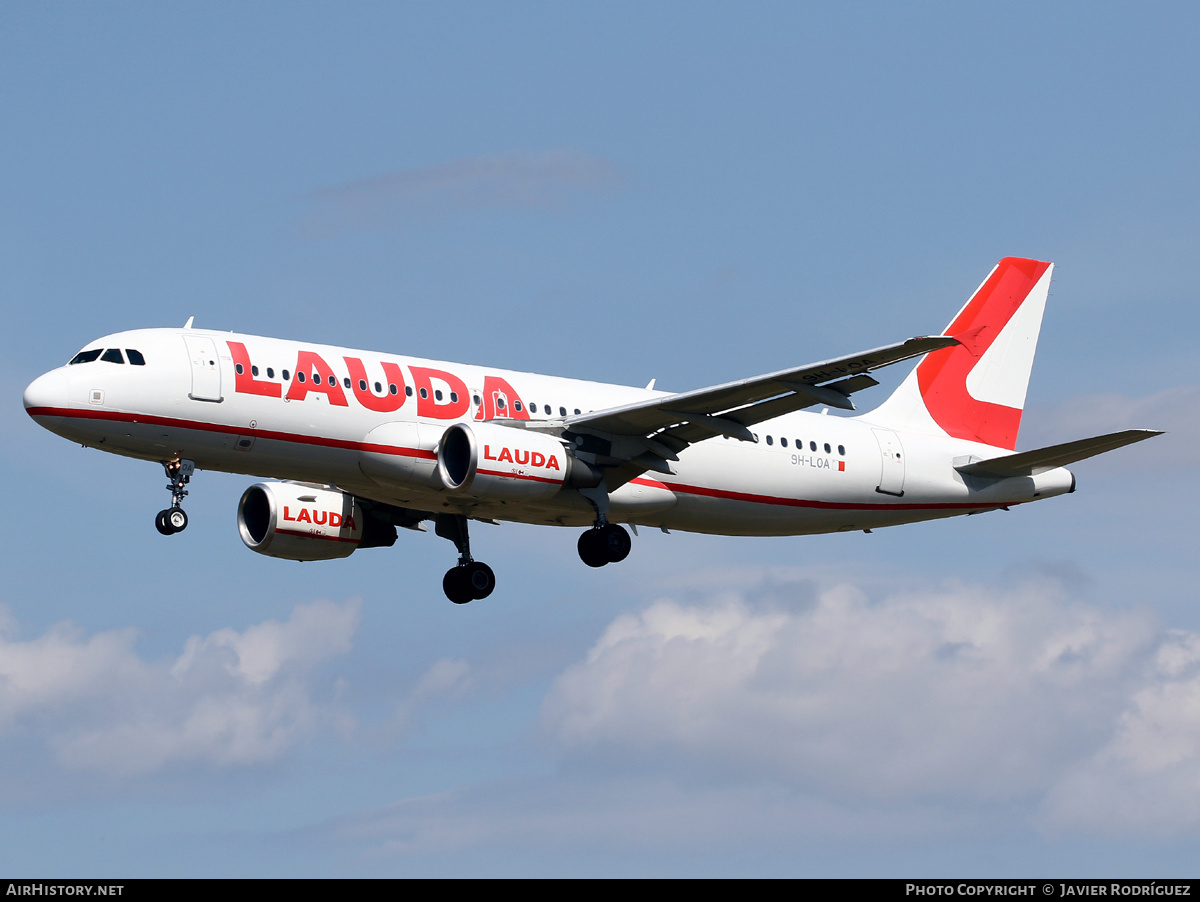 Aircraft Photo of 9H-LOA | Airbus A320-214 | Lauda | AirHistory.net #599141