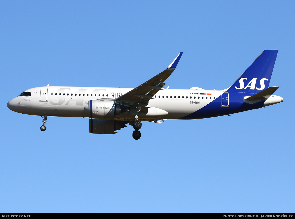 Aircraft Photo of SE-ROI | Airbus A320-251N | Scandinavian Airlines - SAS | AirHistory.net #599143