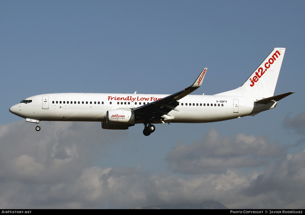 Aircraft Photo of G-GDFV | Boeing 737-85F | Jet2 | AirHistory.net #599144