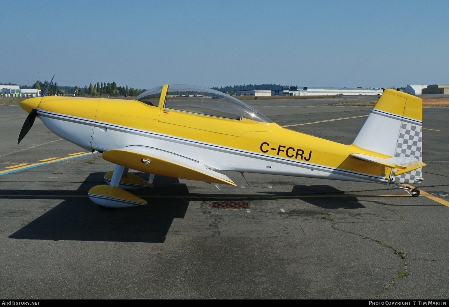 Aircraft Photo of C-FCRJ | Van's RV-8 | AirHistory.net #599146