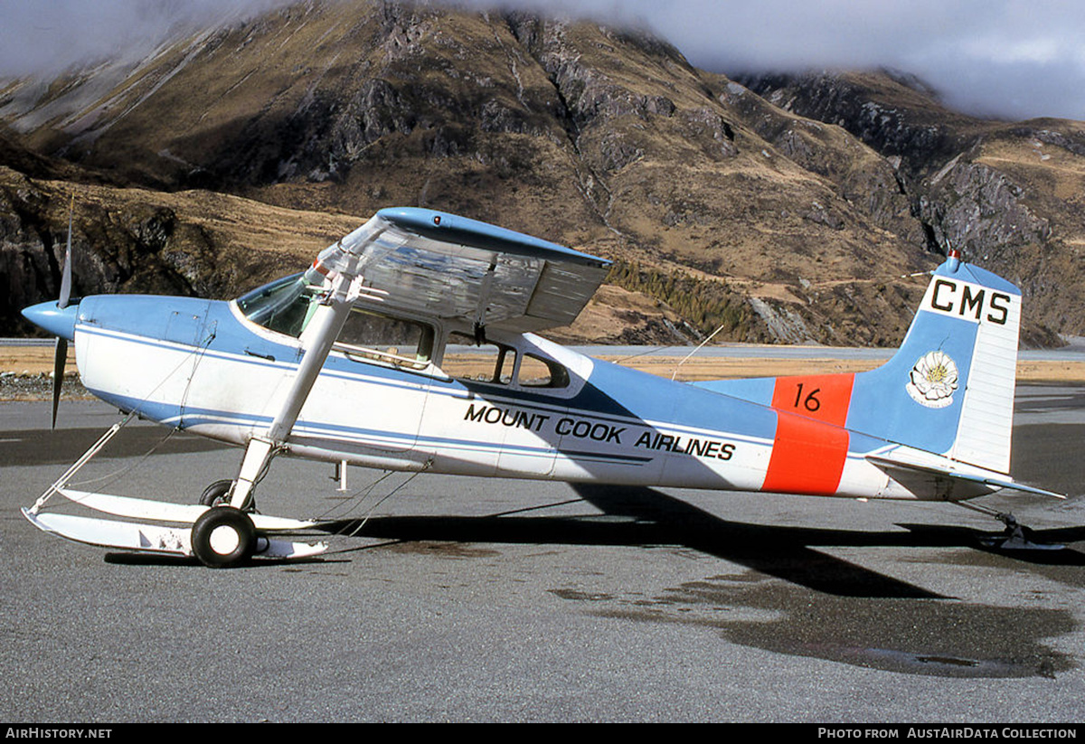 Aircraft Photo of ZK-CMS / CMS | Cessna 185A Skywagon | Mount Cook Airlines | AirHistory.net #599155