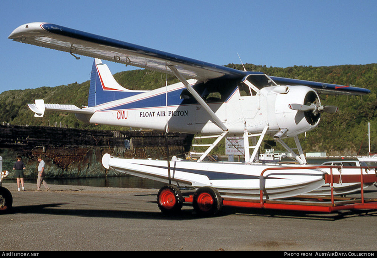 Aircraft Photo of ZK-CMU / CMU | De Havilland Canada DHC-2 Beaver Mk.1 | Float Air Picton | AirHistory.net #599157