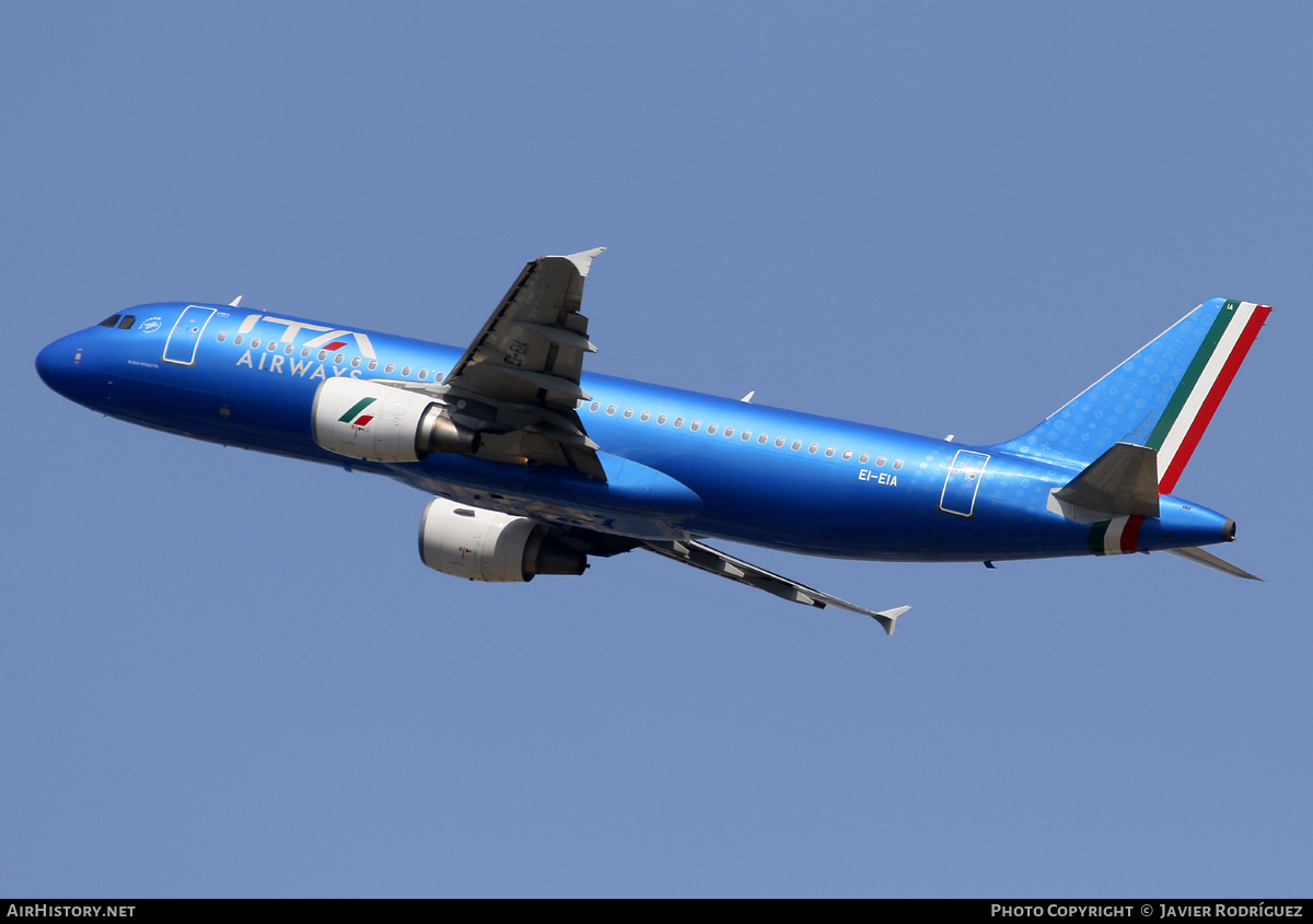 Aircraft Photo of EI-EIA | Airbus A320-216 | ITA Airways | AirHistory.net #599160