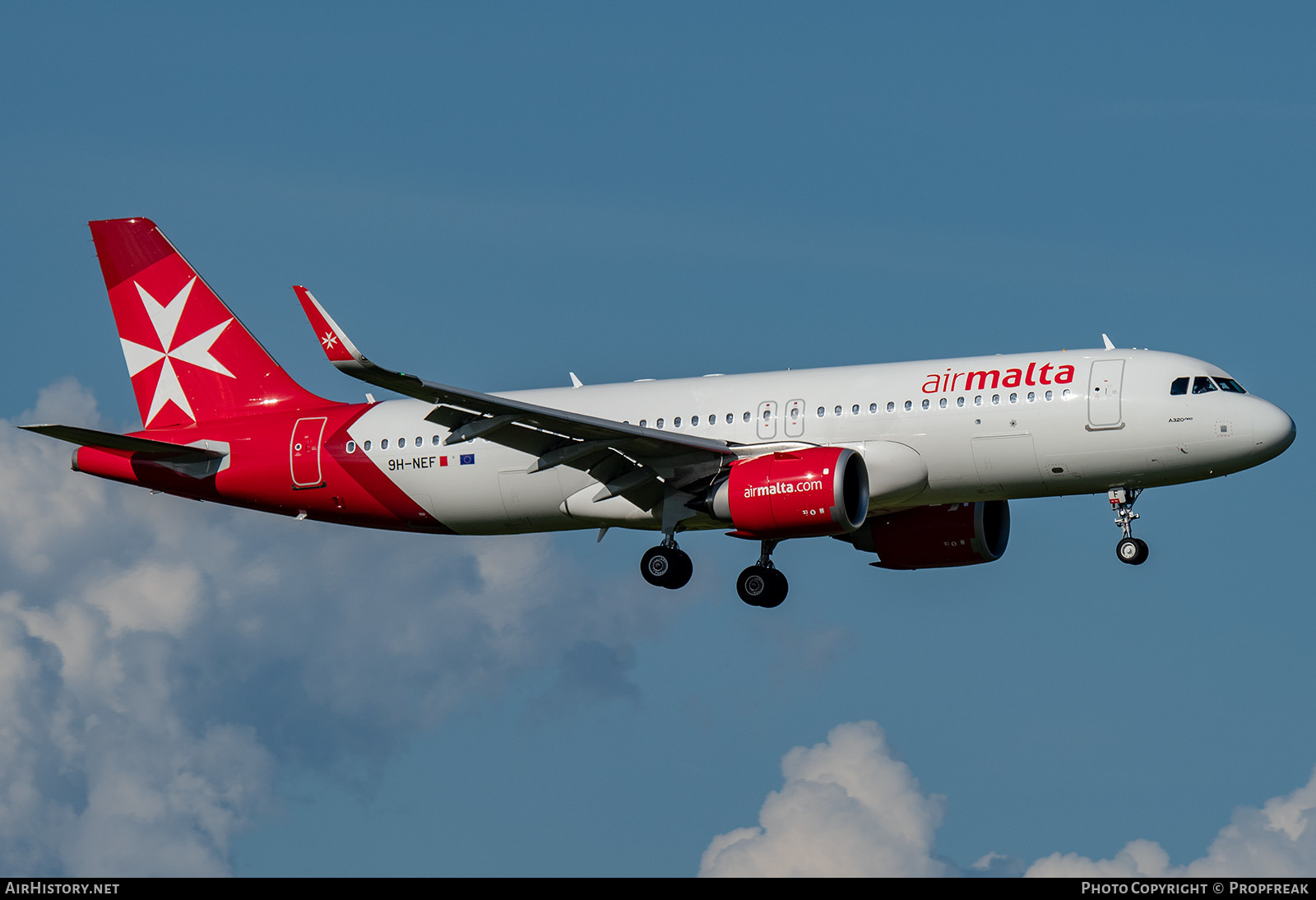 Aircraft Photo of 9H-NEF | Airbus A320-251N | Air Malta | AirHistory.net #599183