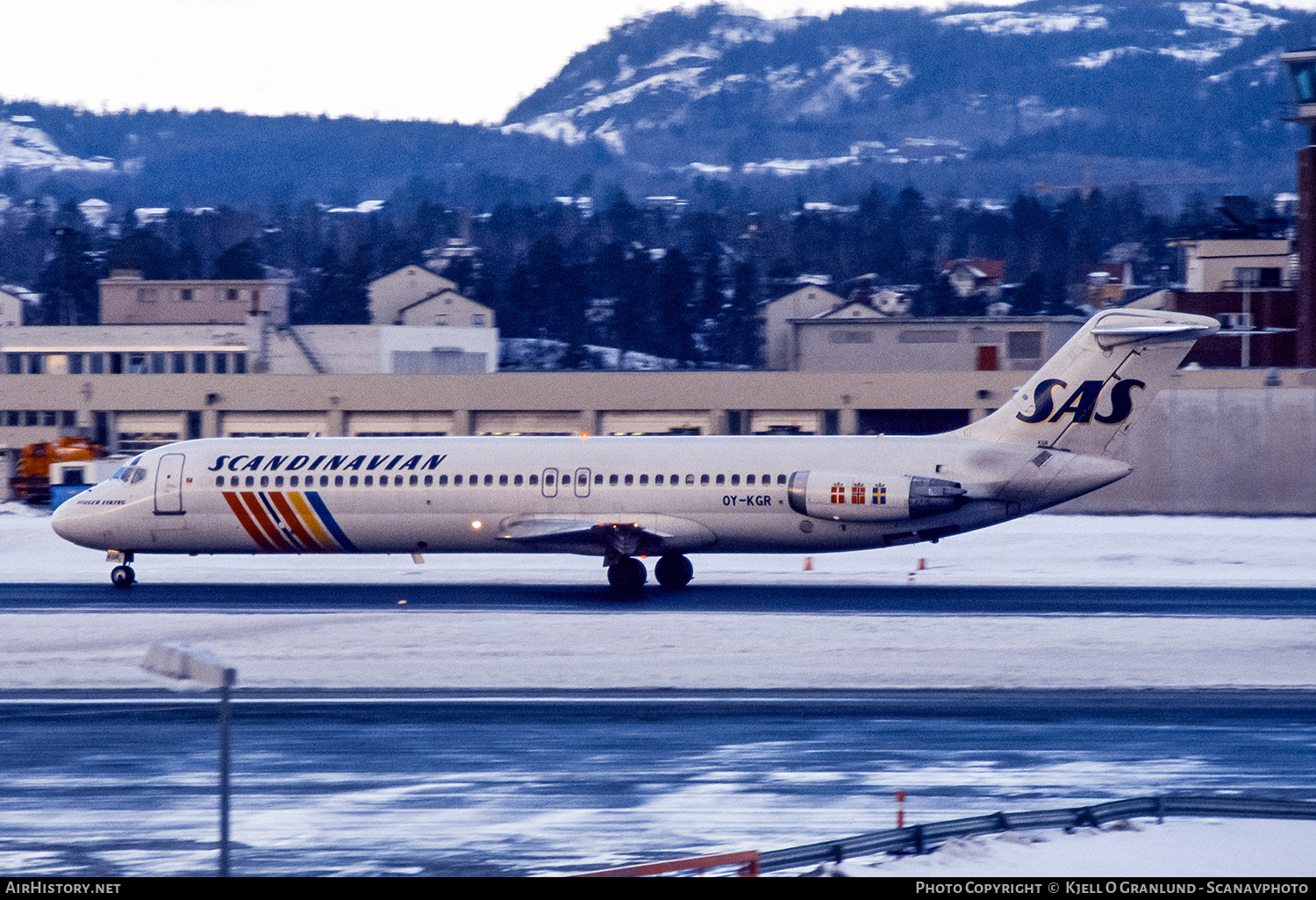 Aircraft Photo of OY-KGR | McDonnell Douglas DC-9-41 | Scandinavian Airlines - SAS | AirHistory.net #599185