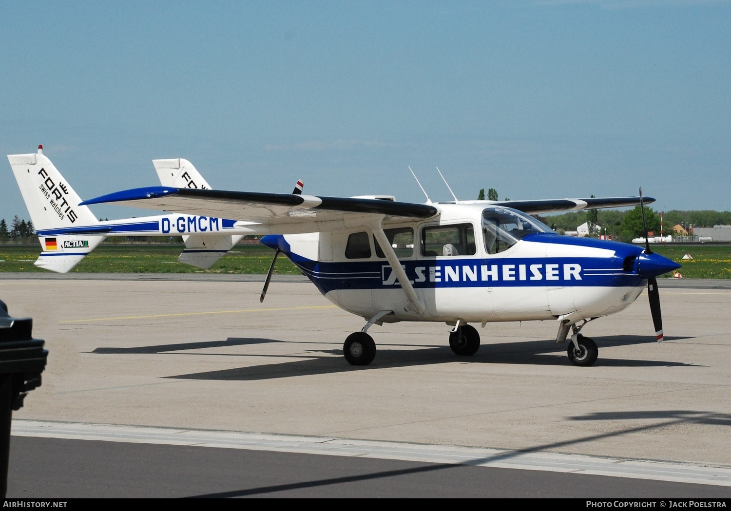 Aircraft Photo of D-GMCM | Reims F337F Skymaster | Sennheiser Aviation Headsets | AirHistory.net #599187