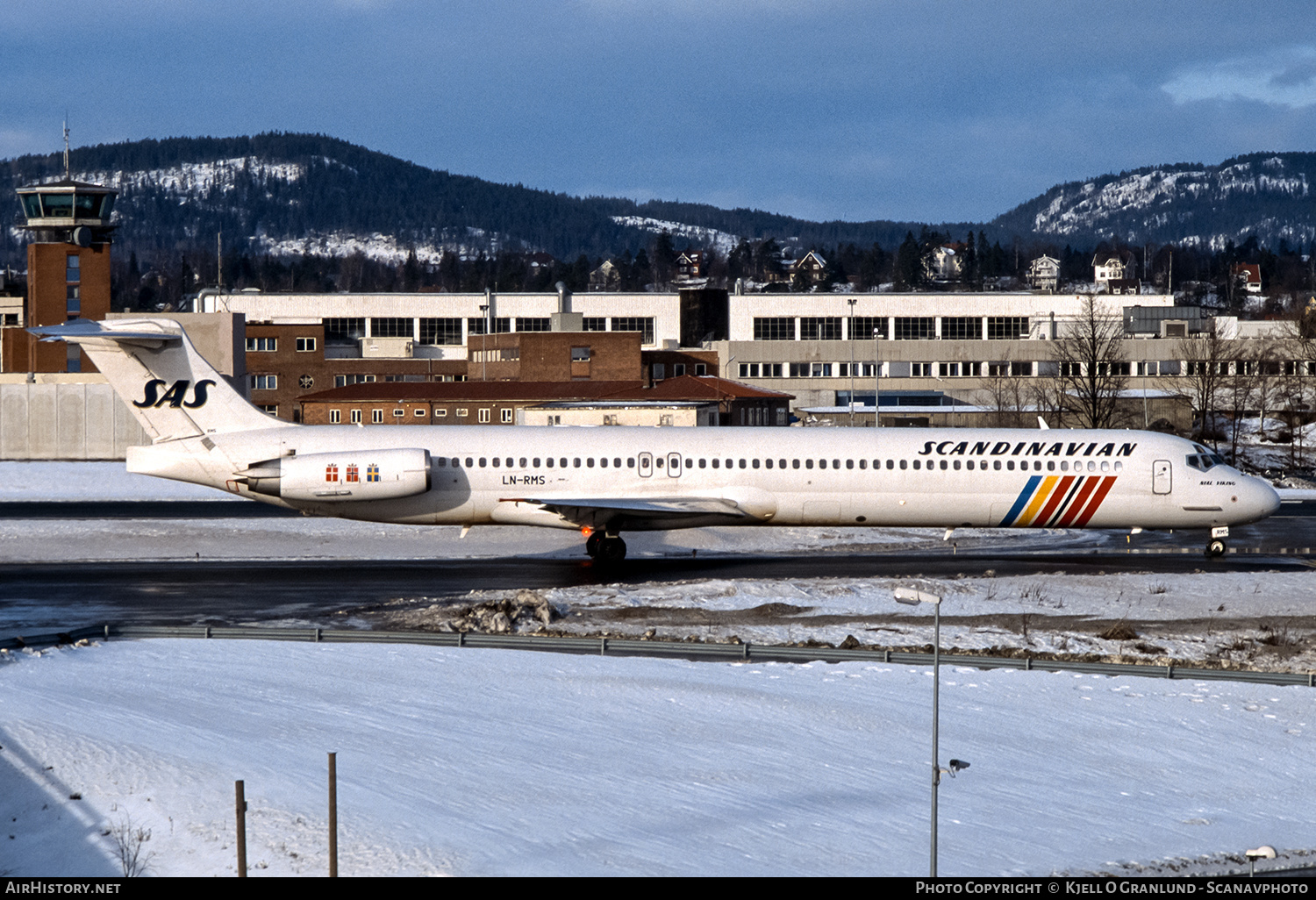 Aircraft Photo of LN-RMS | McDonnell Douglas MD-81 (DC-9-81) | Scandinavian Airlines - SAS | AirHistory.net #599188