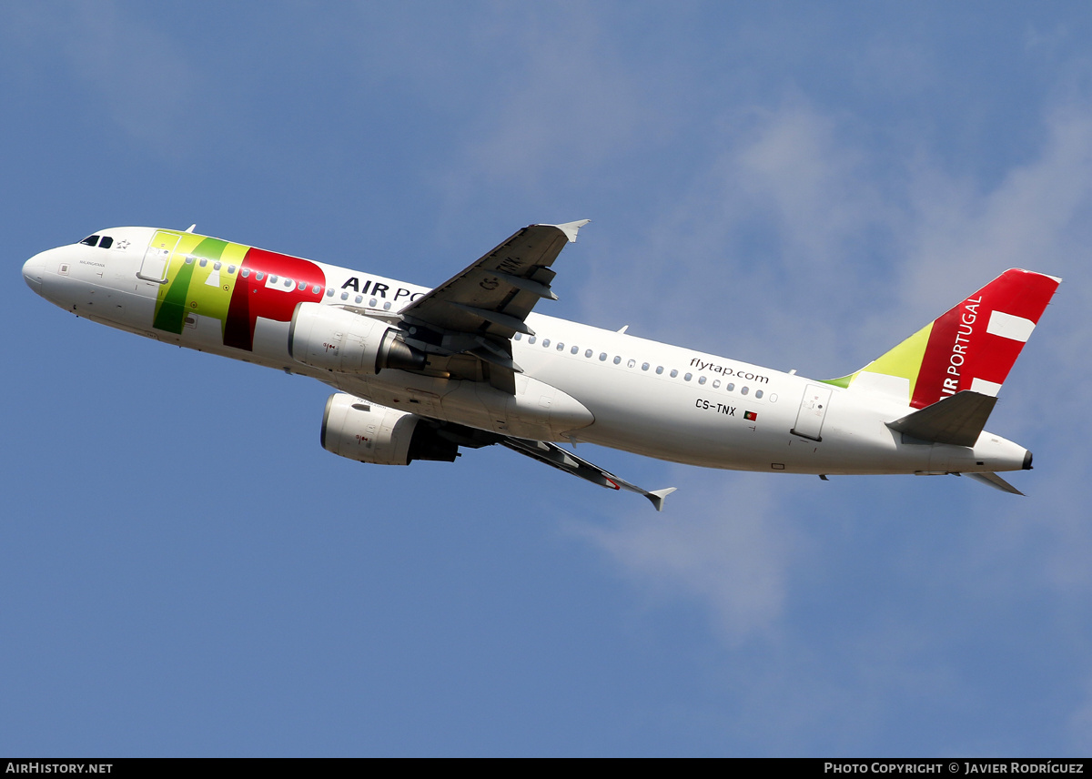 Aircraft Photo of CS-TNX | Airbus A320-214 | TAP Air Portugal | AirHistory.net #599189