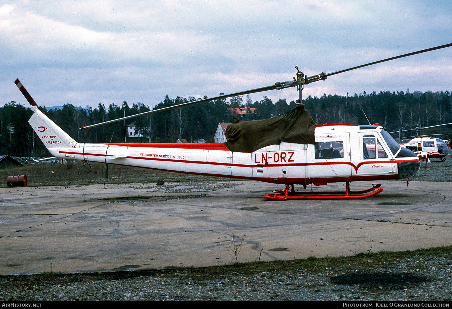 Aircraft Photo of LN-ORZ | Agusta AB-204B | Helikopter Service | AirHistory.net #599194