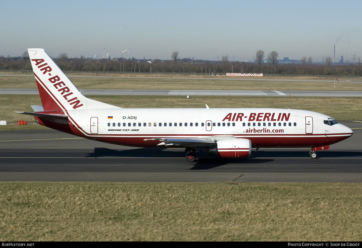 Aircraft Photo of D-ADIJ | Boeing 737-3M8 | Air Berlin | AirHistory.net #599200