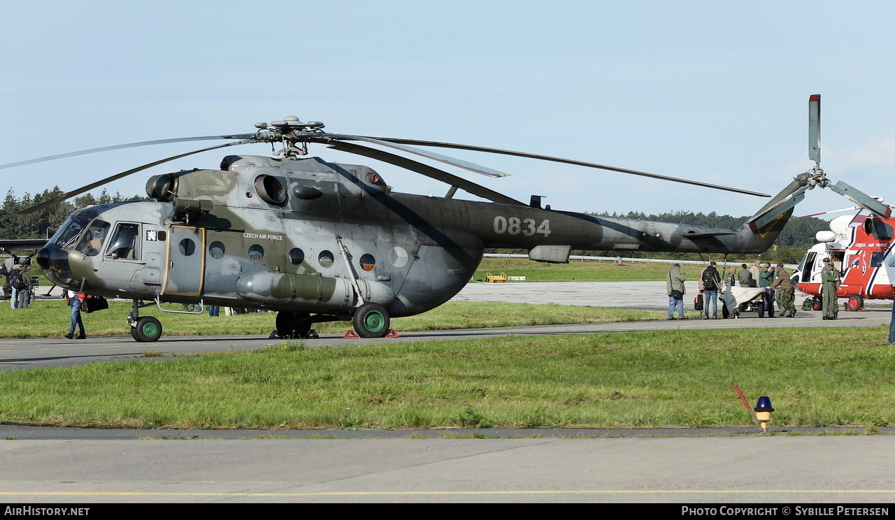 Aircraft Photo of 0834 | Mil Mi-8S | Czechoslovakia - Air Force | AirHistory.net #599203