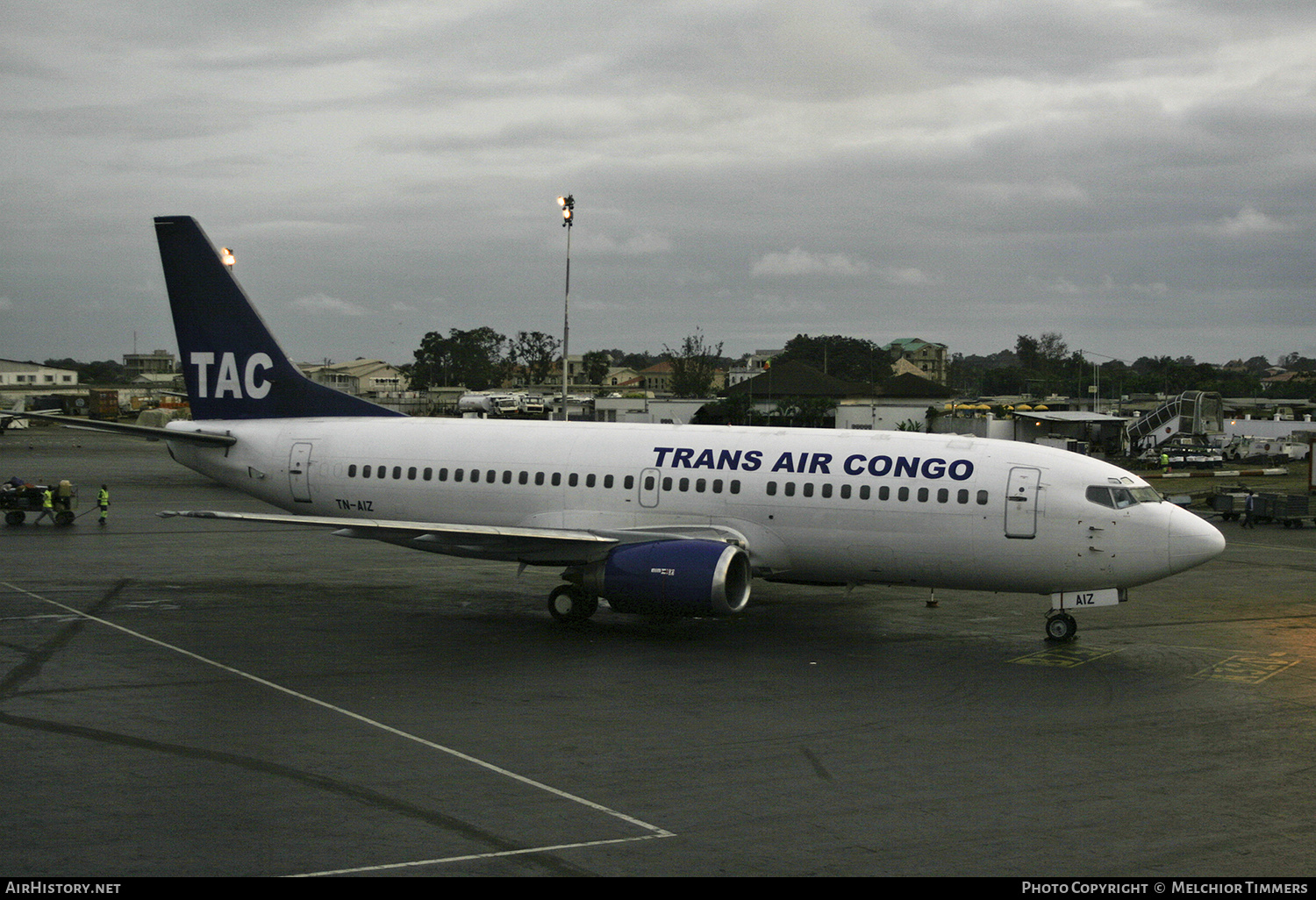 Aircraft Photo of TN-AIZ | Boeing 737-33A | Trans Air Congo | AirHistory.net #599204