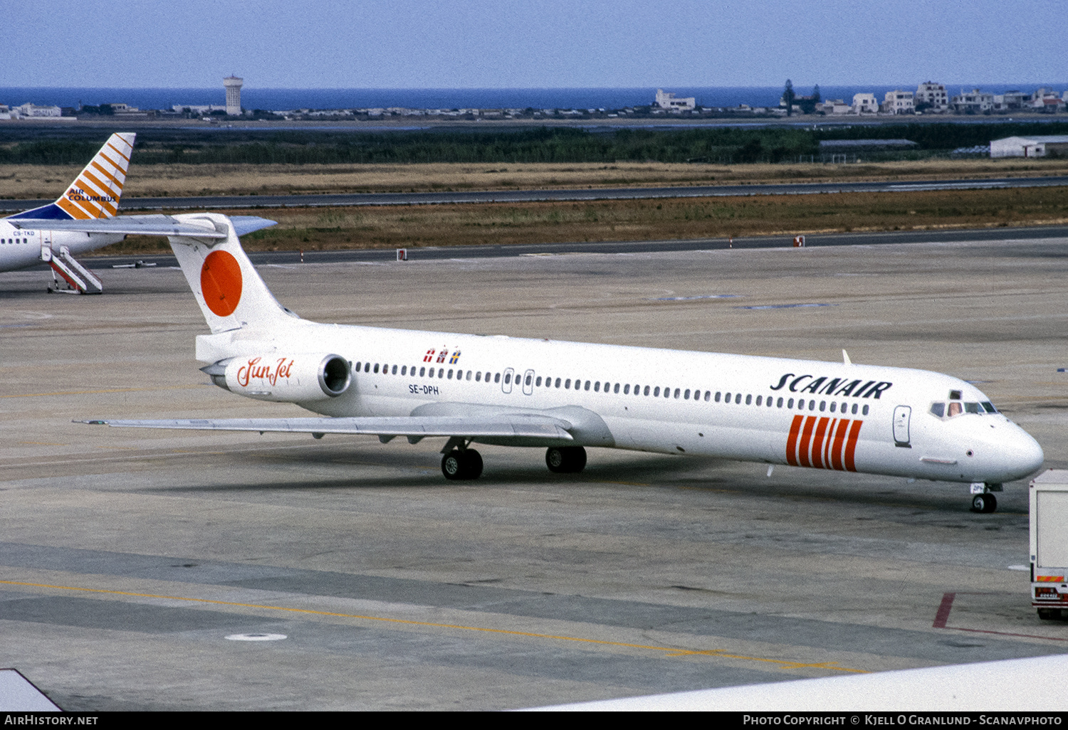 Aircraft Photo of SE-DPH | McDonnell Douglas MD-83 (DC-9-83) | Scanair | AirHistory.net #599215
