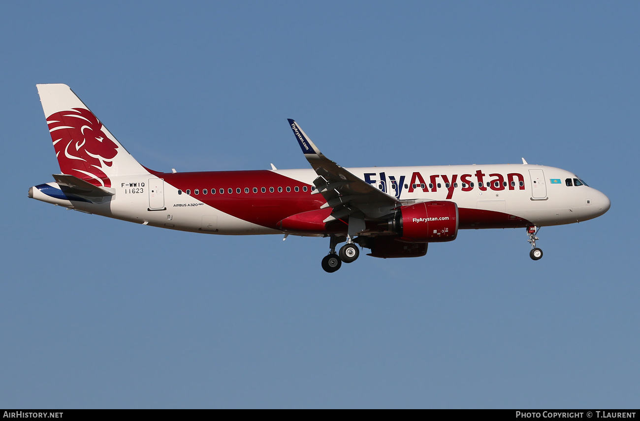 Aircraft Photo of F-WWIQ | Airbus A320-271N | FlyArystan | AirHistory.net #599235