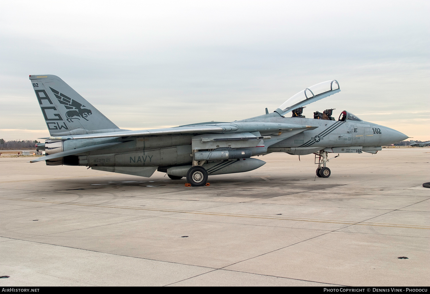 Aircraft Photo of 162921 | Grumman F-14B Tomcat | USA - Navy | AirHistory.net #599252